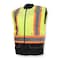 Radians Hi-Vis Reversible Bomber Jacket, Ripstop Polyester, Class Type R Class 3 Hi-Vis Green / Black, M SJ610B-3ZGS-M - alternate 4